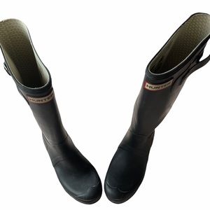 Hunter tall rain boots